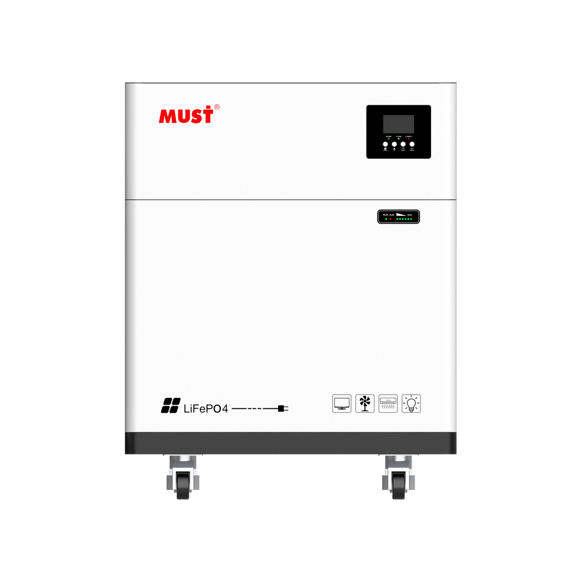 HBP3300 TLV 系列(2-6kW,7.168/14.338kWh)移动式 产品外观