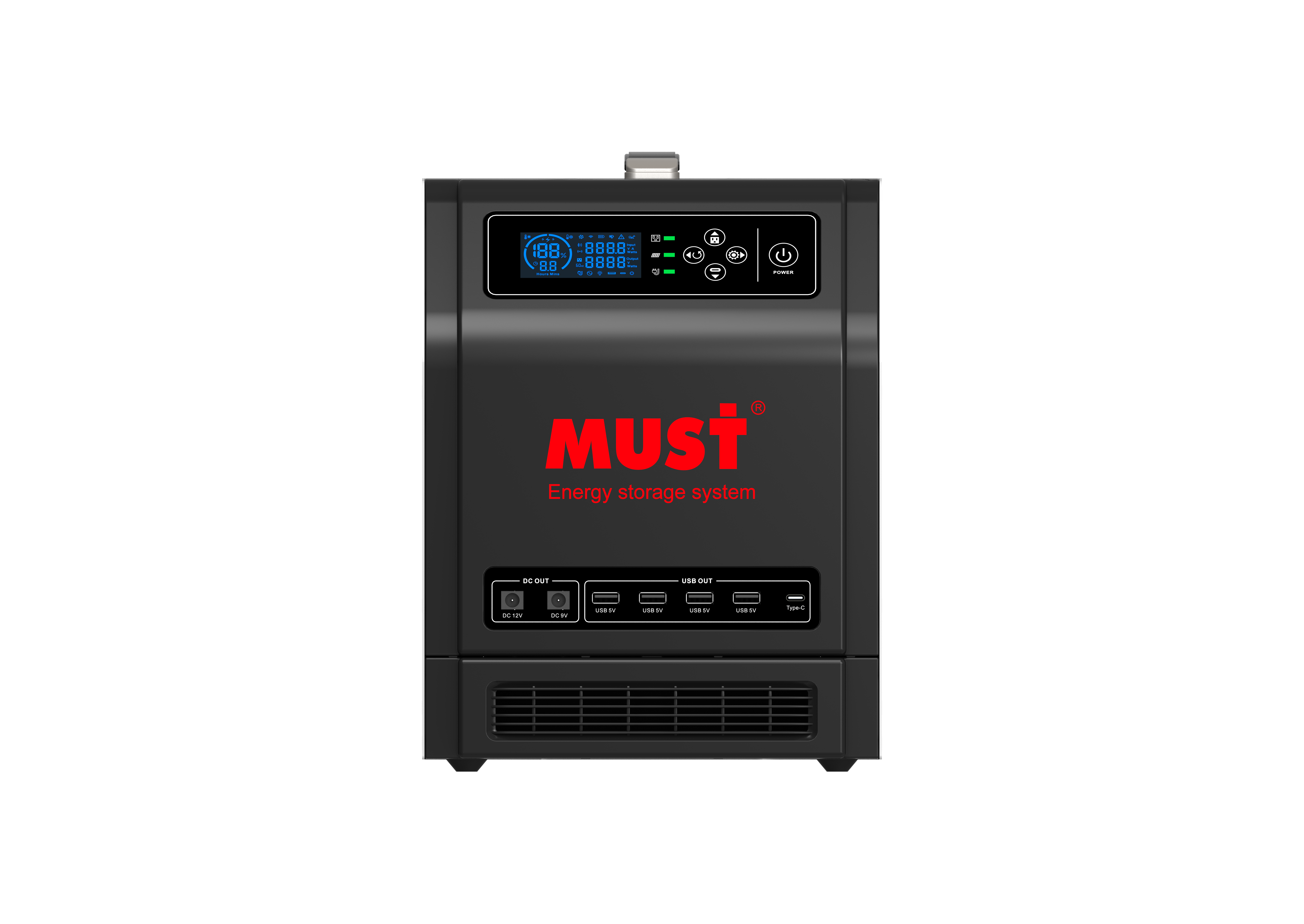 HBP1500 系列（0.6-1.2kW，0.64-1.28kWh）便携式 产品外观