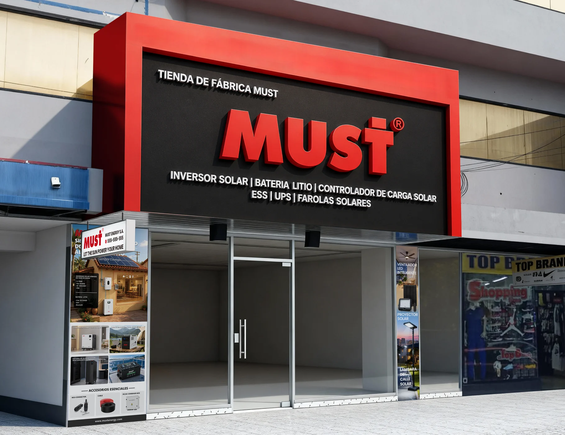 公司简介中的海外品牌门店